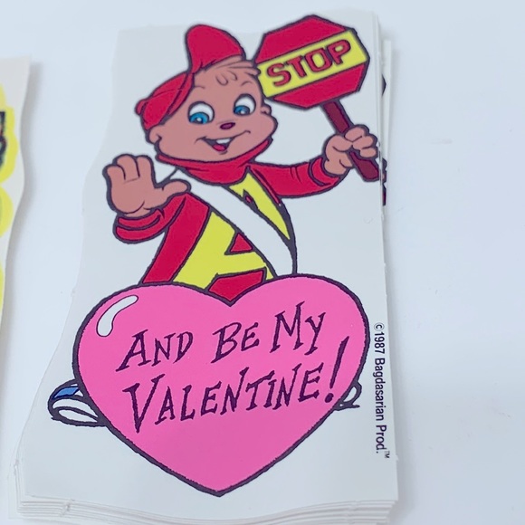 Valentines cards for scrapbook ephemera vintage old school - Picture 7 of 10